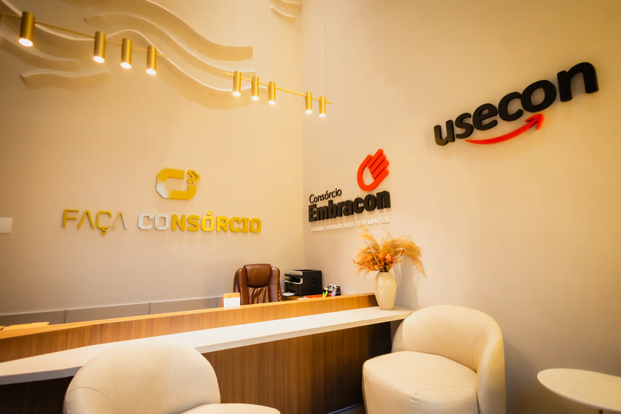 Recepção Faça Consórcio